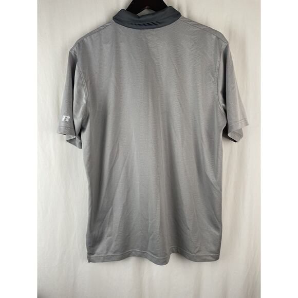 ST LOUIS RAMS Polo Shirt L Russel Athletic Size Large Embroidered Logo EUC - Picture 4 of 5